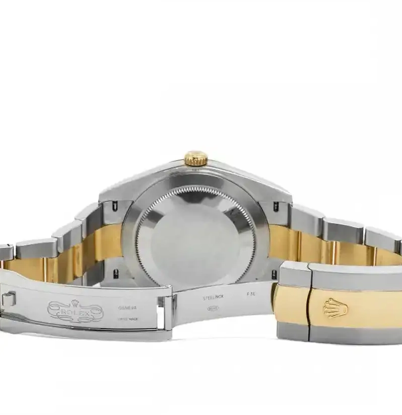 PrestigiousJewelrys Steel Stainless & Rolex 126333 Datejust Gold 0605